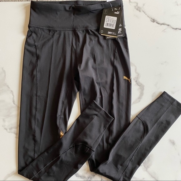 PUMA Gold Metal Splash Eclipse High Rise Leggings - Picture 5 of 11